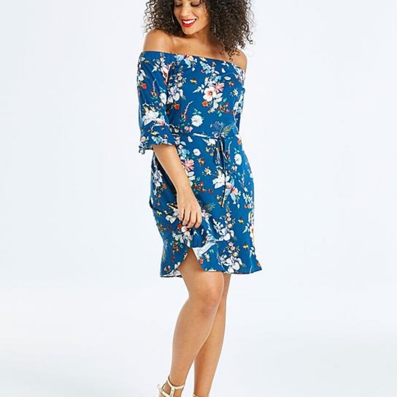 Oasis Dresses & Skirts - Oasis Fitzwilliam Dupont Off-the-Shoulder Dress